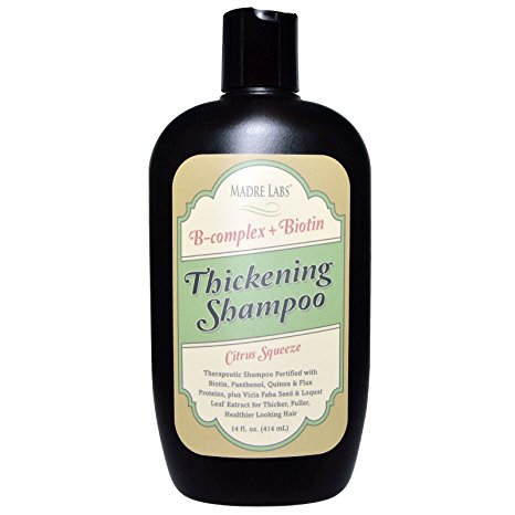 Madre Labs, Thickening Shampoo. Citrus Squeeze, 14 fl oz (414 ml)
