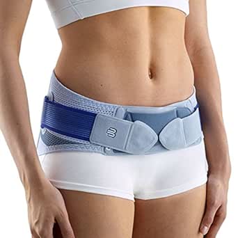 Bauerfeind SacroLoc Back Support - Brace for Pain Relief and Support from Sitting or Standing Too Long, Helps Stabilize & Relieve Pressure in the Sacroiliac Joints - Size 4