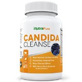 Best Candida Cleanse and Yeast Infection Supplement - Complete Candida Cleanse and Yeast Infection Cleanse - All Natural Herbal Formula - 60 Caps with Caprylic Acid Oregano Oil Cellulase Woodworm and Black Walnut to treat Candida Overgrowth and Yeast Infection - 100 Money Back Guarantee
