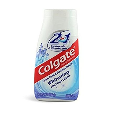 Colgate 2-in-1 Whitening With Stain Lifters Toothpaste 4.60 Oz (6 Packs)