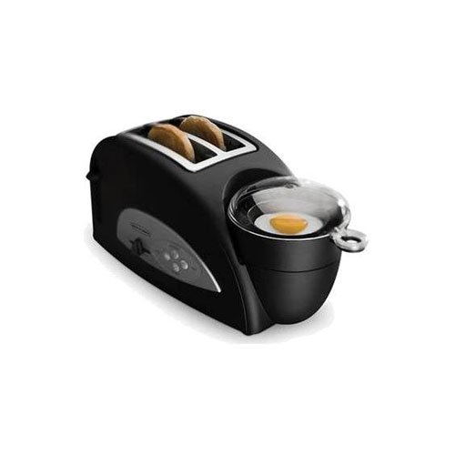 Tefal Toast n Egg Toaster and Egg Maker TT550015, Two Slice - 1200 W