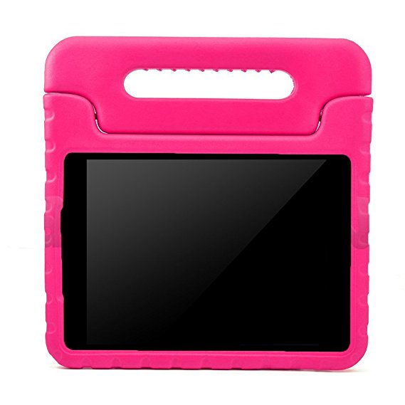 BMOUO Samsung Galaxy Tab A 7.0 inch Kids Case - EVA ShockProof Case Light Weight Kids Case Super Protection Cover Handle Stand Case for Kids Children for Samsung Galaxy TabA 7-inch Tablet - Rose