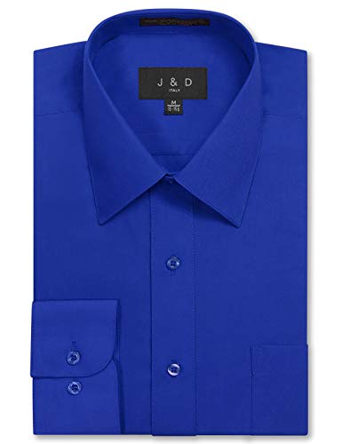 JD Apparel Men's Regular Fit Dress Shirts