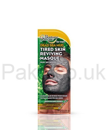 Montagne Jeunesse Dead Sea Mud Tired Skin Reviving Masque for Men 25g