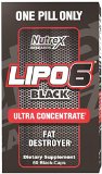 Nutrex Research Lipo 6 Black Ultra Concentrate Diet Supplement Capsules 60 Count