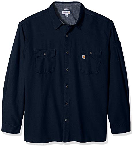 Carhartt Men's Big & Tall Beartooth Solid Long Sleeve Shirt