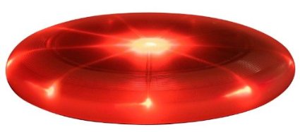 Nite Ize Flashflight LED Light Up Flying Disc, Glow in the Dark for Night Games, 185g