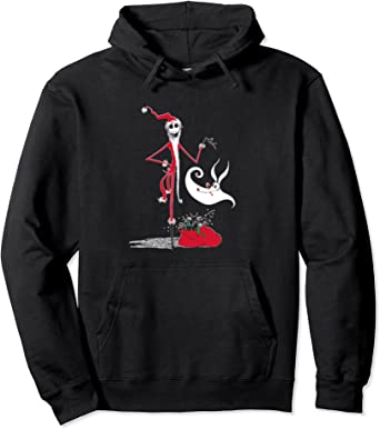 Disney Nightmare Before Christmas Holiday Jack & Zero Pullover Hoodie