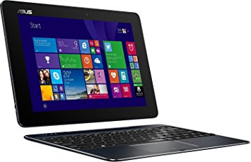 ASUS Transformer Book T100 Chi 10.1 inch Full HD Corning Concore Glass Touchscreen Detachable 2-in-1 Laptop, Intel Quad core Processor 128 GB Storage, 4GB Ram, Windows 10 - keyboard included