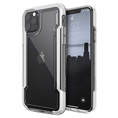 Defense Clear Series, iPhone 11 Pro Max Case - Military Grade Drop Protection, Shock Protection, Clear Protective Case for Apple iPhone 11 Pro Max, (White)