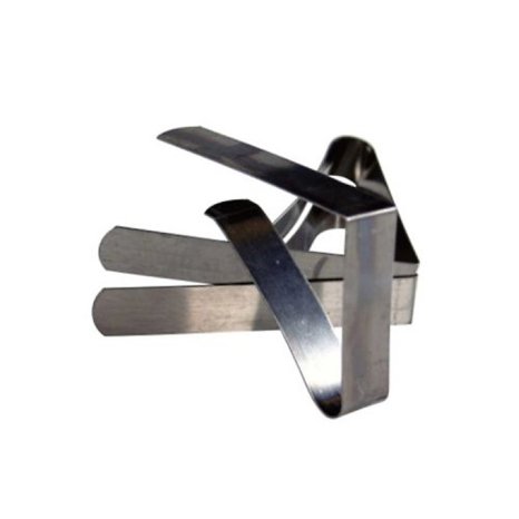 Coleman 807B414T 6-Pack Stainless Steel Tablecloth Clamps