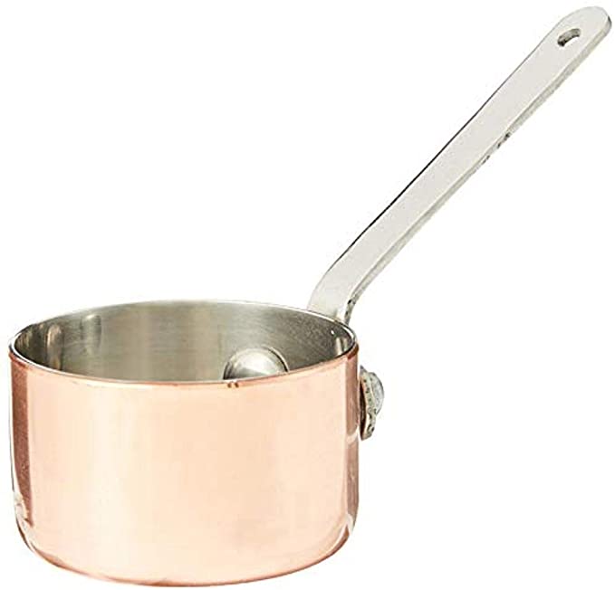 WINCO Mini Sauce Pan, Copper