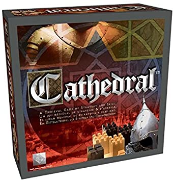 Cathedral Wood Strategy Tabletop Board Game Classic