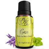 Summer SALE Ease Headache and Migraine Relief Essential Oil Blend by Ovvio Oils - Natural Extra Strength Tension Headache Relief - Large 15ml - Includes Chamomile and Plant Extracts to form a powerful Migraine and Headache Relief Essential Oil Blend - Large 15ml bottle