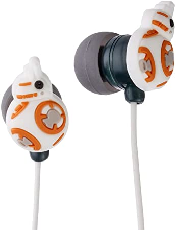 Jazwares Disney BB-8 Earbuds / In-Ear Headphones, Star Wars: Episode VII The Force Awakens