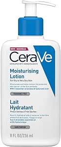 CeraVe Moisturising Lotion | 236ml/8oz | Daily Face & Body Moisturiser for Dry to Very Dry Skin