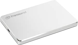 Transcend 2 TB USB Type-C, 3.1 Gen 1 Portable Hard Drive - StoreJet TS2TSJ25C3S