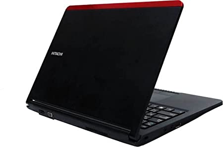 (Renewed) Hitachi Flora Laptop SE210 AMD E1-2100 Processor, 8 GB Ram & 256 GB SSD, Win 10 Lite, 13.3 Inches (No Webcam) Ultralight 1.2Kg Notebook Computer