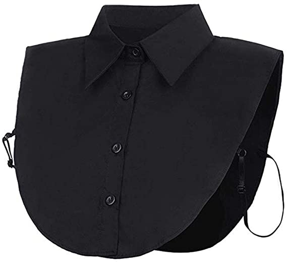 JoofEric Women’s Elegant Fake Collar Detachable Dickey Blouse Half Shirts