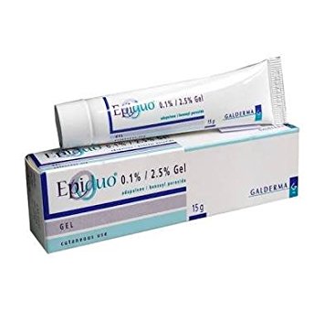1 Tube X 15 G. Gel 0.1% / 2.5% treat acne, anti-ageing and anti-wrinkles