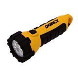 Dorcy Waterproof LED Flashlight 41-2510 55-Lumens Yellow
