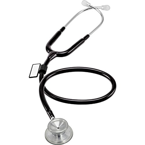 MDF Acoustica Deluxe Lightweight Dual Head Stethoscope - Black (MDF747XP-11)