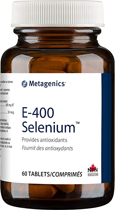 Metagenics - E-400 Selenium, 60 Count