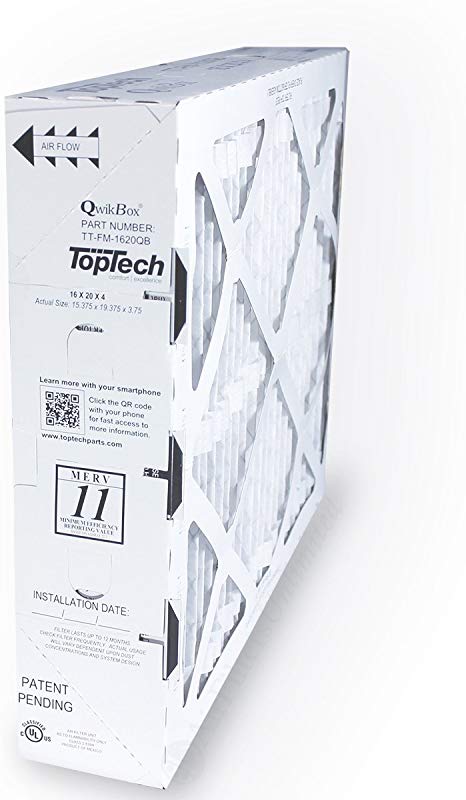 TopTech TechPure TT-FM-1620 QB OEM Replacement Filter - QwikBox(R)