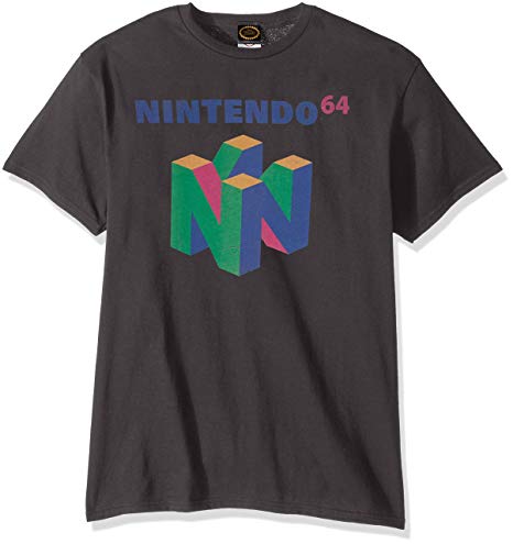 Nintendo Men's N64 Logo Short Sleeve T-Shirt