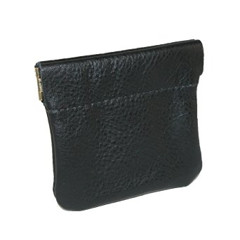 Goson Small Leather Squeeze Coin Pouch