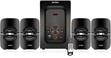 Intex Bang Plus 78 Watt 4.1 Channel Wireless Bluetooth Multimedia Speaker (Black)