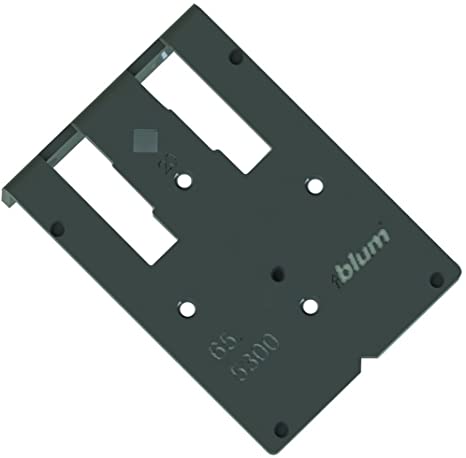 Blum Mounting Plate Template (1, BLACK)