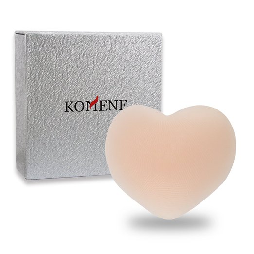Valentines Day Gifts Komene Pasties - Reusable Adhesive Silicone Nipple Covers Heart