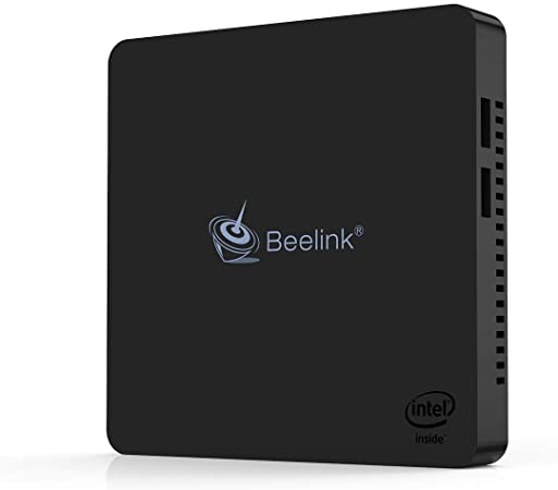 Beelink T34-M Mini PC Windows 10 Pro Quad Core Intel N3450(up to 2.2GHz) Mini Desktop Computer 4K HDMI&VGA DDR4 6GB RAM 128GB SSD, 2.4G/5G WiFi, Gigabit Ethernet, USB 3.0, BT4.0 Support Auto Power On