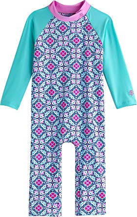 Coolibar UPF 50  Baby Beach One-Piece Swimsuit - Sun Protective