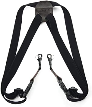 Pentax Shock Absorbing Binocular Harness, Black 85225