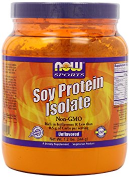 NOW Foods Soy Protein Isolate, 1.2 Pound