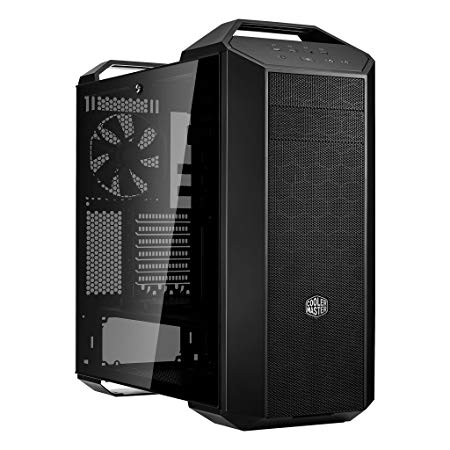 MasterCase MC500 Mid-Tower ATX Case w/Freeform Modular, Tempered Glass Side Panel, Handles, Radiator Support