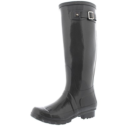 Womens Original Tall Gloss Winter Waterproof Wellies Rain Wellington Boots