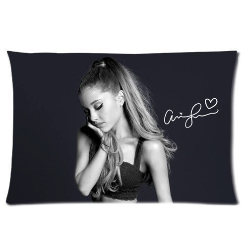 Green-Store Custom Ariana Grande Home Decorative Pillowcase Pillow Case Cover 20*30 Two Sides Print