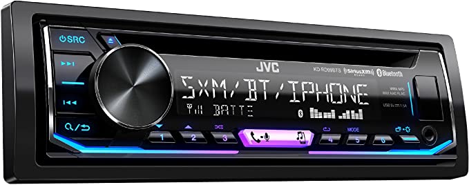 JVC KD-RD99BTS 1-Din CD Receiver Featuring BT/USB/13-Band EQ