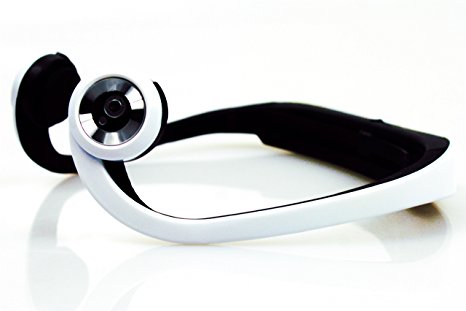 Horizon Bone Conduction Wireless Sports Bluetooth Stereo Headphones (White)