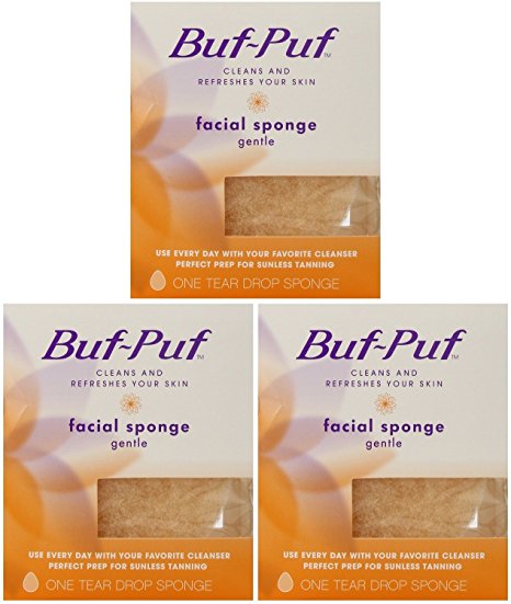 Buf-Puf Reusable Gentle Facial Sponge (Pack of 3)