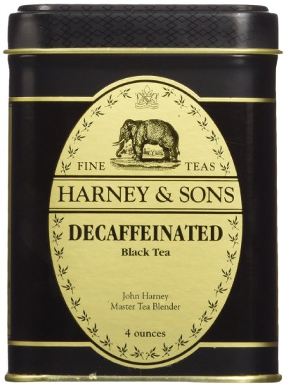 Decaffeinated Ceylon Tea Loose Tea in 4 Ounce Tin