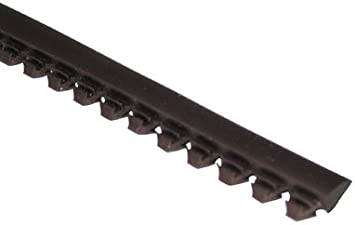 Glass Retainer Molding,Brown 1/8" Slot