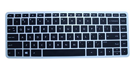 CaseBuy Keyboard Silicon Protector Skin Cover for 13.3" HP Pavilion x360 13-s099nr 13-s120nr 13-s128nr 13-s192nr 13-s199nr M3-u001dx u028tu u003dx u021tu series US Version(Black)