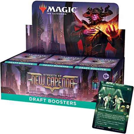 Magic: The Gathering Streets of New Capenna Draft Booster Box | 36 Packs   1 Box Topper (541 Magic Cards)