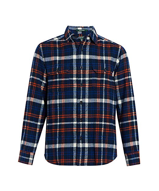 Woolrich Men's Oxbow Bend Flannel Shirt Modern Fit