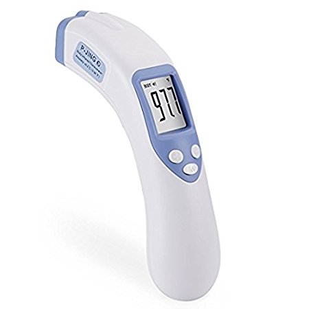 Forehead Thermometer,JDDZ Non-Contact Infrared Thermometer Digital Clinical Instant Professional Fever Temperature Infrared Scanner for Baby,Kids,Toddlers,Home with Bilingual Celsius Fahrenheit