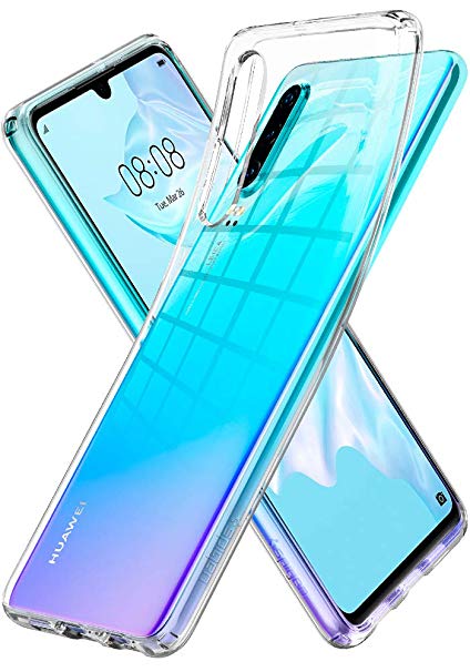 Spigen Liquid Crystal Designed for Huawei Huawei P30 Case (2019) - Crystal Clear